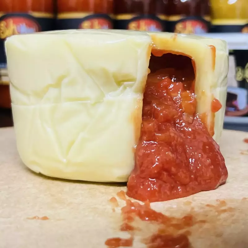 QUEIJO TRUFADO COM GOIABADA