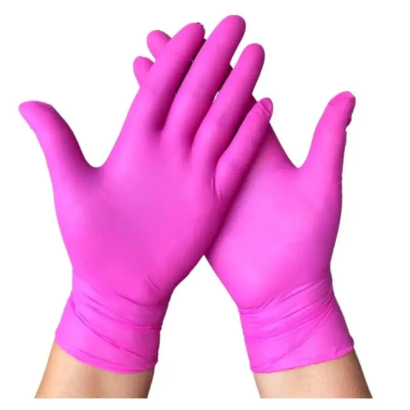5 Pares De Luva Vabene M Rosa