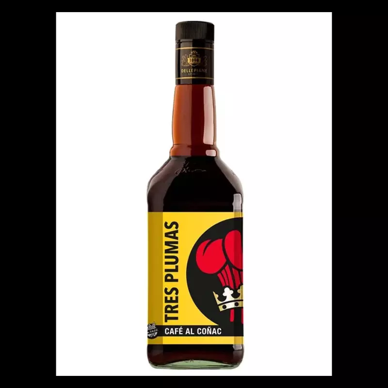 CREMA TRES PLUMAS CAFE AL COÑAC 750M