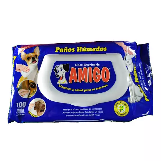 Pañitos Amigo 100 Unid.