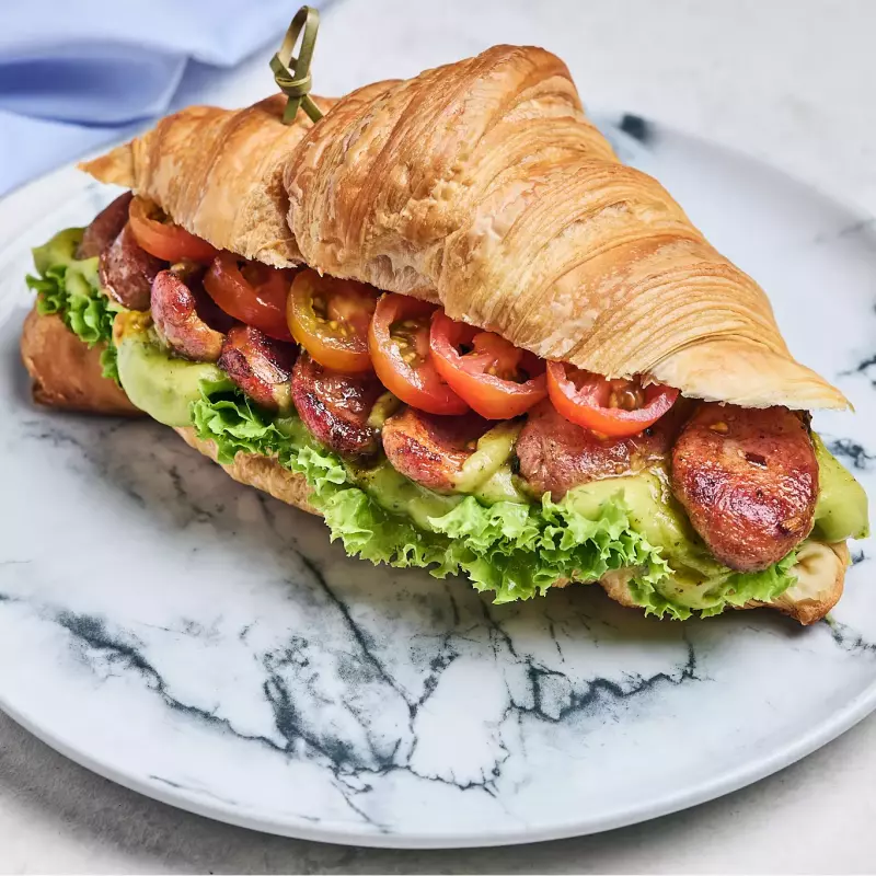 Croissant con Chorizo