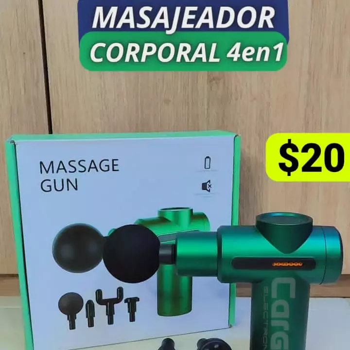 Pistola masajeadora