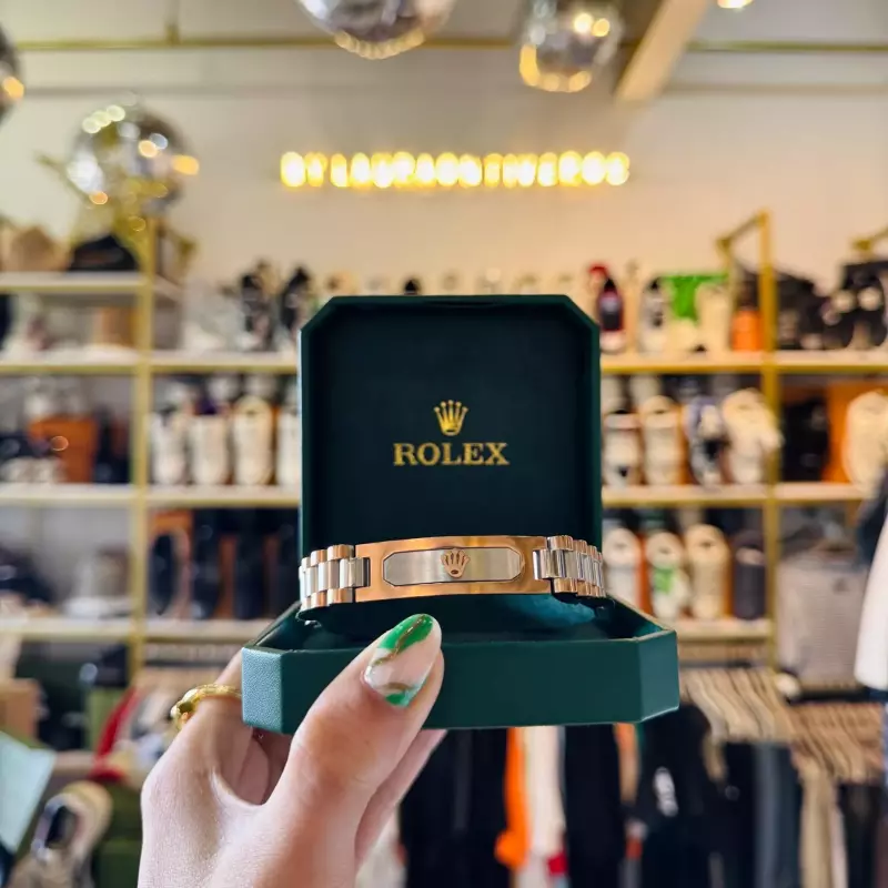 ROLEX SILVER ROSEGOLD