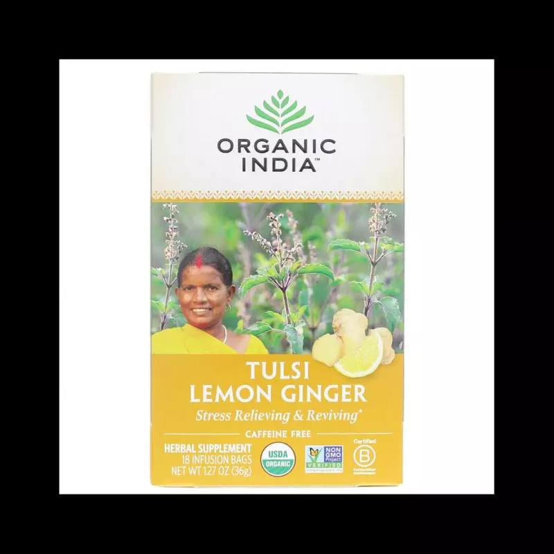 SKU 10567 ORGANIC INDIA TUSLI LEMON