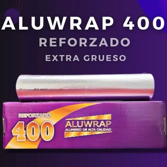 Aluminio Aluwrap Reforzado 400