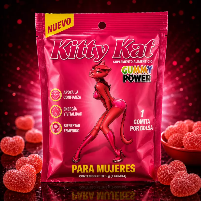 1 Gomita Kitty Kat 🍬🦹🏼‍♀️