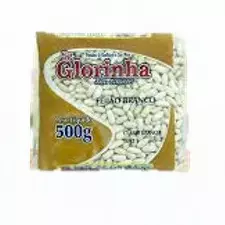 FEIJÃO BRANCO GLORINHA 500G