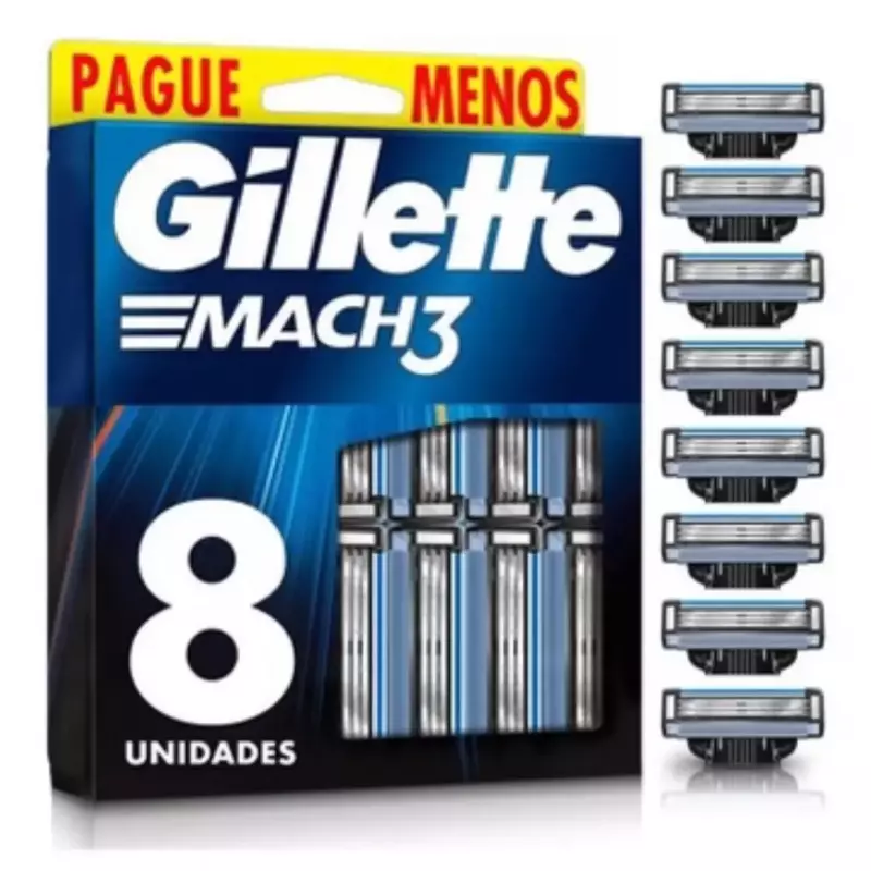 Repuestos Gillette Mach 3 8unidades