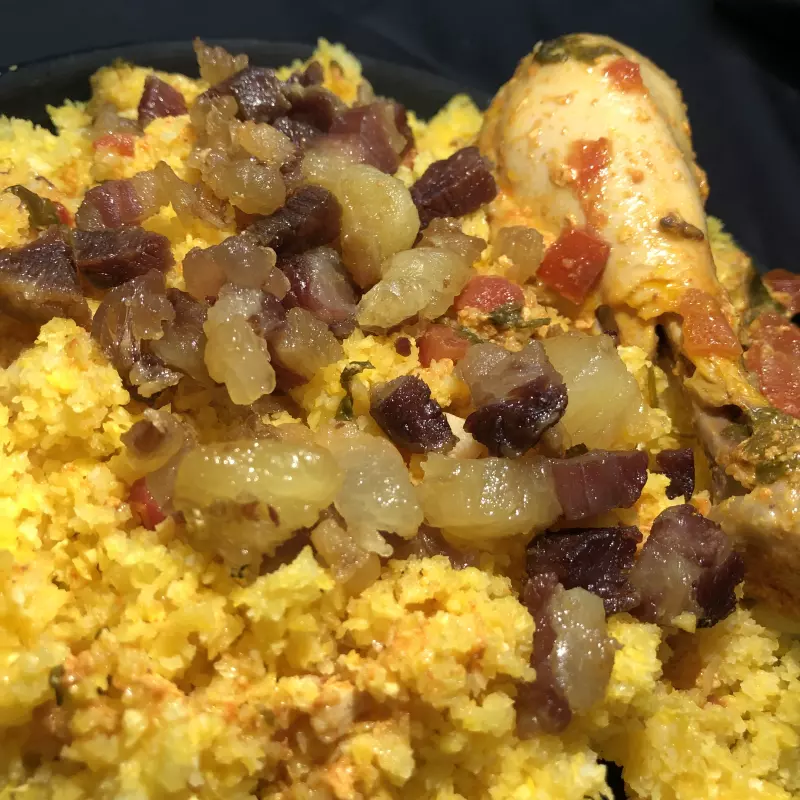 Cuscuz Soltinho Na Manteiga