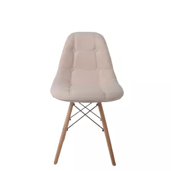 Silla eames tapizado aterciopelado Capit