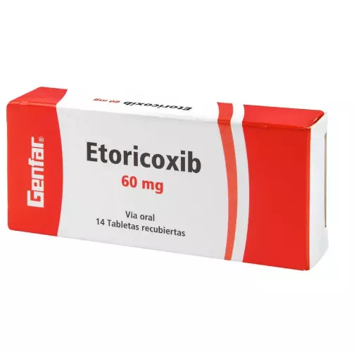 ETORICOXIB 90MG 14 TABLETAS