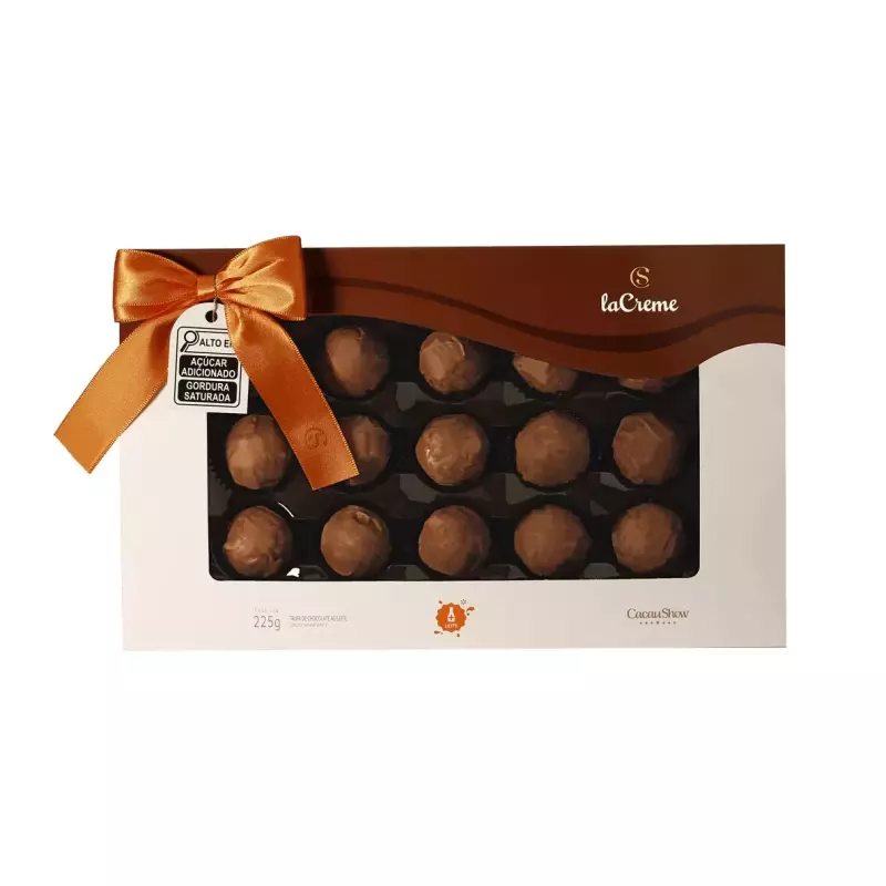 Caixa de Trufas laCreme ao Leite 225
