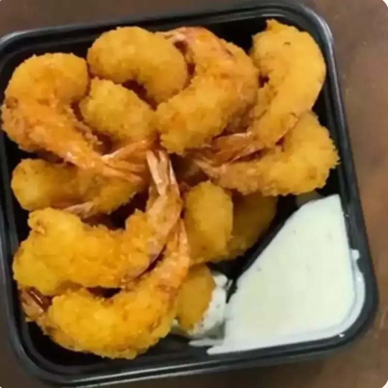 Camarão empanado (20 unidades)