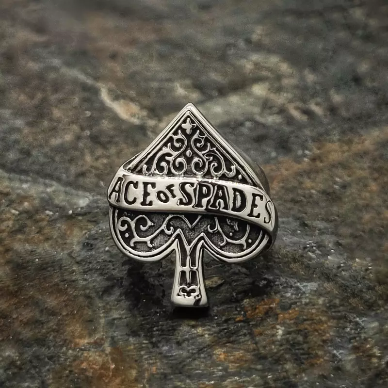Ace of Spades Ring