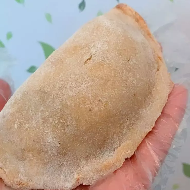Empanada veg alho poró