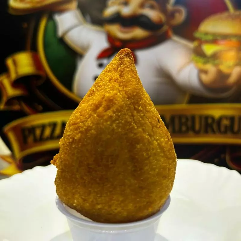 Coxinha de frango (massa de batata)