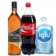Combo flor de caña 5 años 750ml