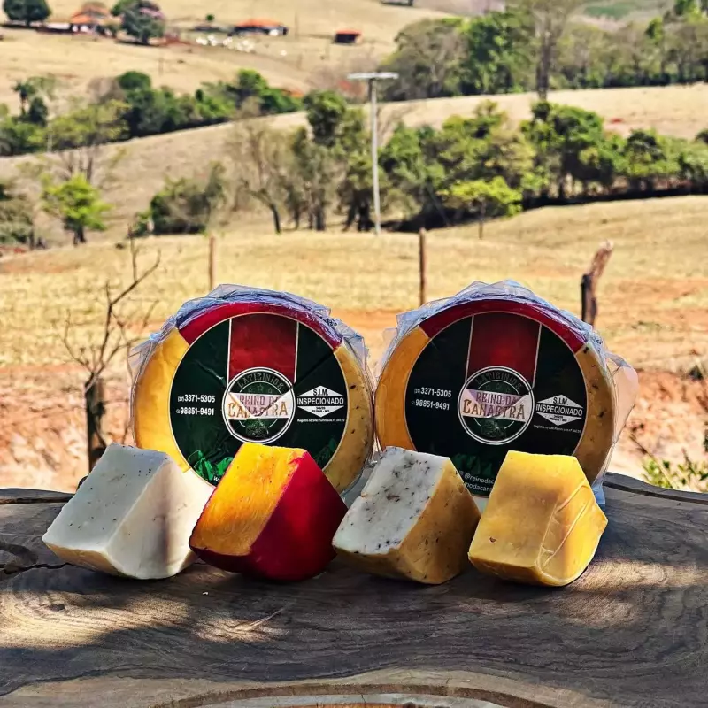 Kit 4 Tipos de Queijo 0,550gr