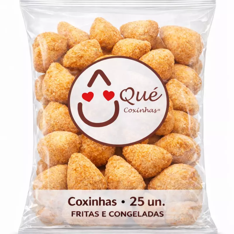 25un Coxinha Frita Cong