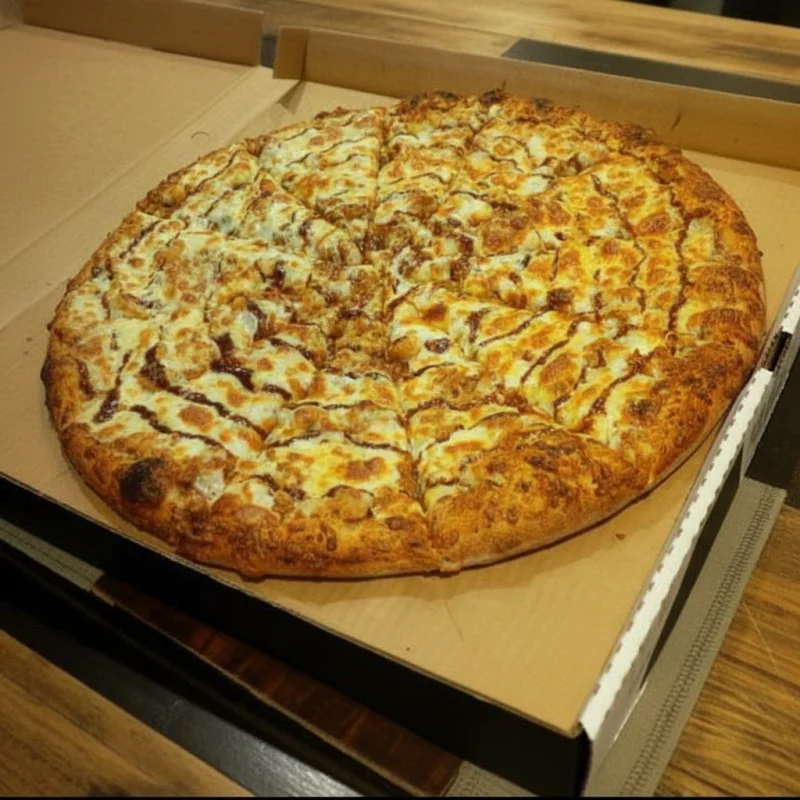 BBQ Chicken pizza