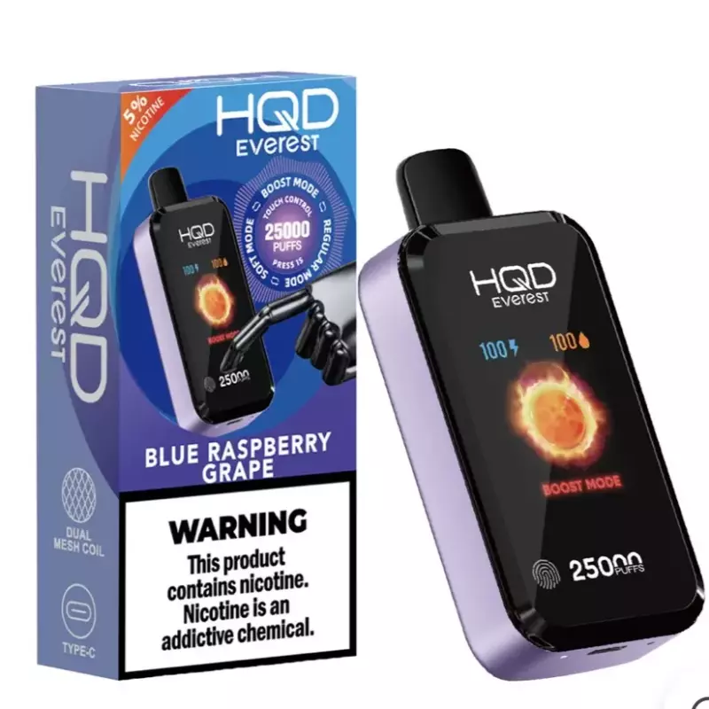 HQD EVEREST - BLUE RASPBERRY GRAPE