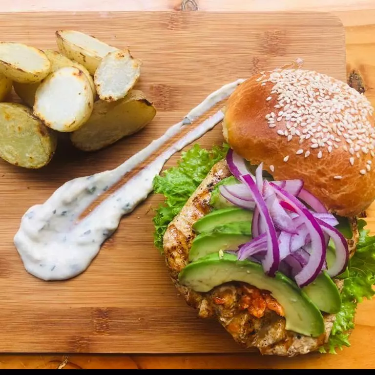 Hamburguesa de pollo