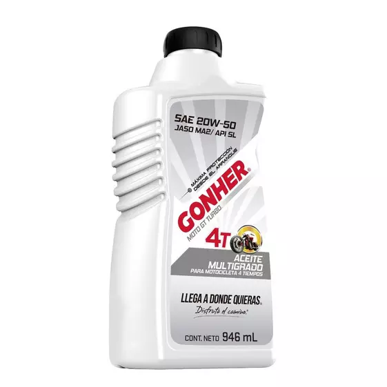 Gonher MOTOS 4T SAE 20w-50 de 946 ml
