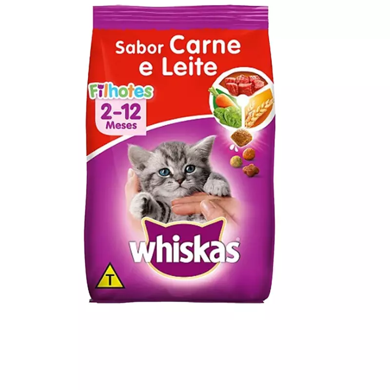 Whiskas Filhotes Carne e Leite
