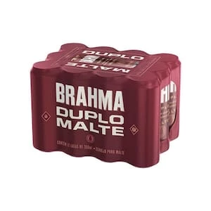 Cerveja Brahma Duplo 350ml com 12un