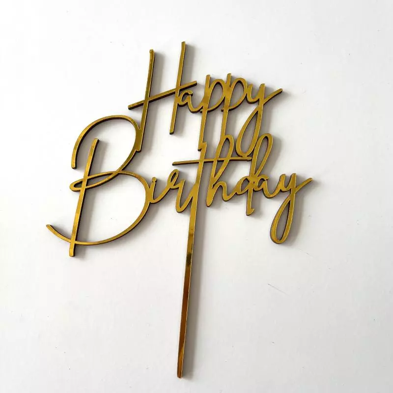 Topper feliz cumpleaños