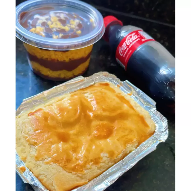 Bolo + Empadão + Coca Grátis