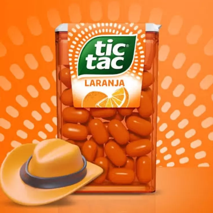 TIC TAC LARANJA