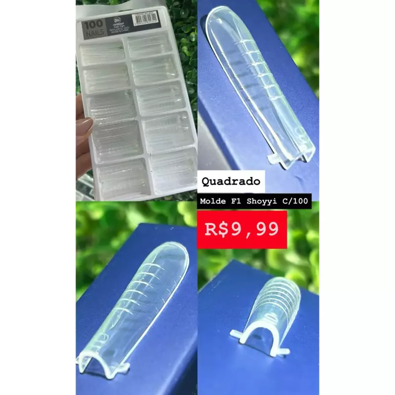 Molde F1 SY Branco Quadrado C/100