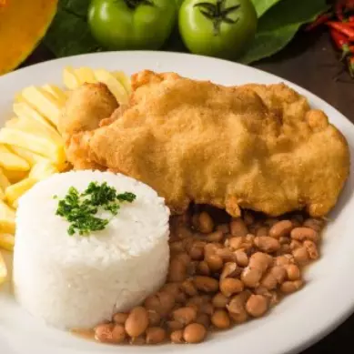 Frango á Milanesa