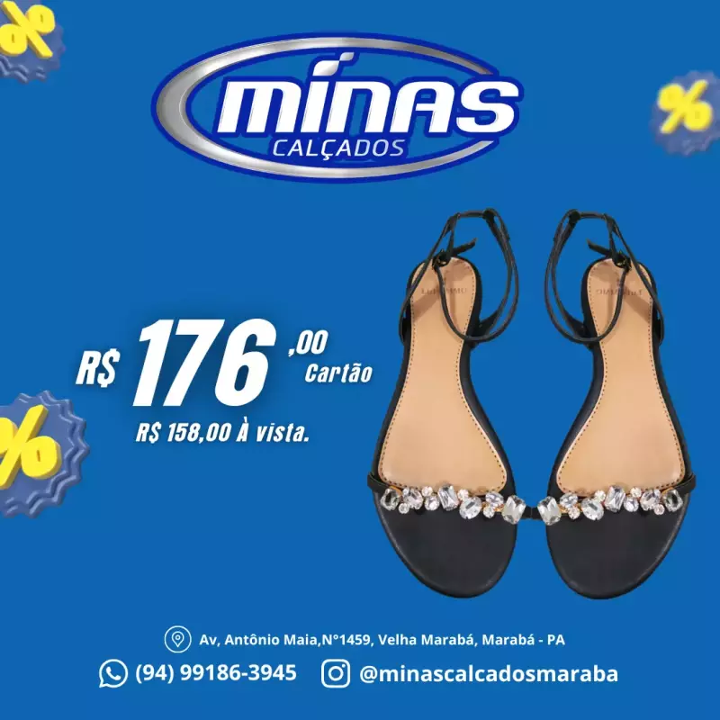 Sandália Preta RF:131095