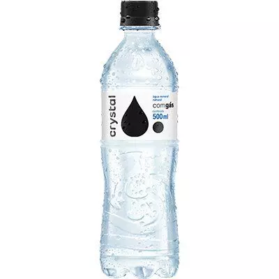 ÁGUA MINERAL COM GÁS 500ML
