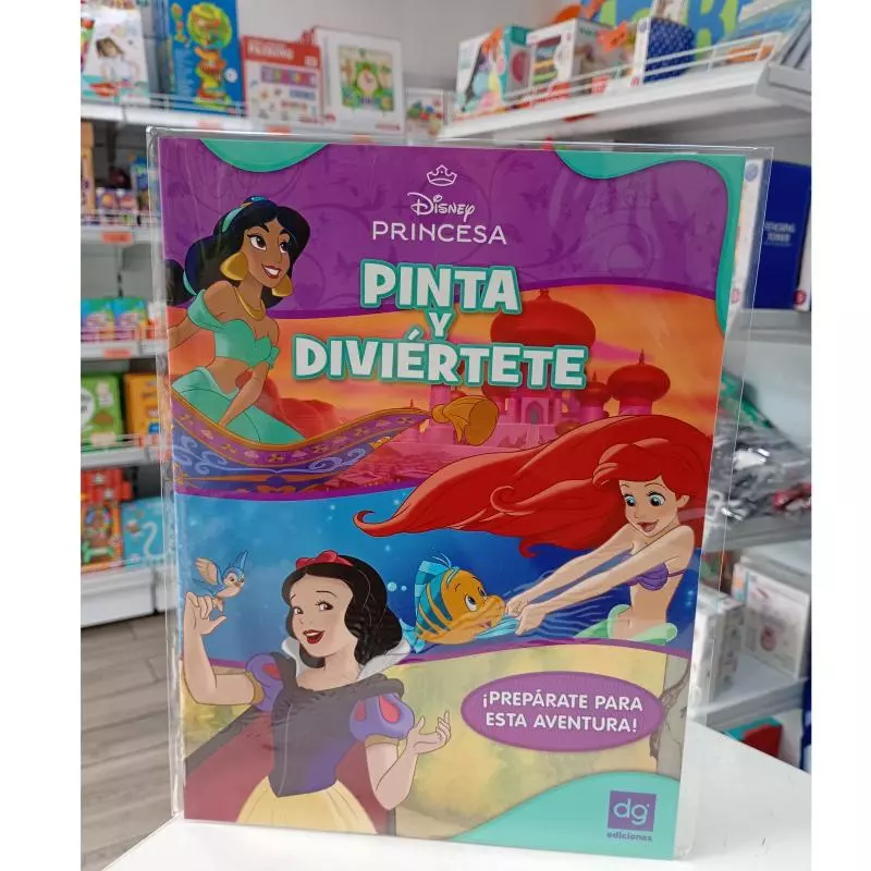 PINTA Y DIVIÉRTETE PRINCESAS