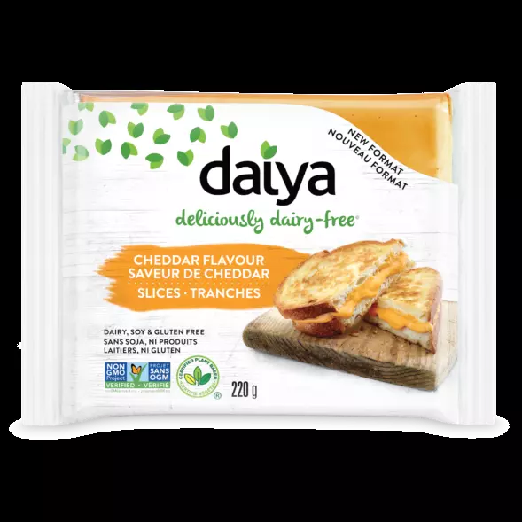 DAIYA - CHEDDAR CHEESE SLICES STYLE