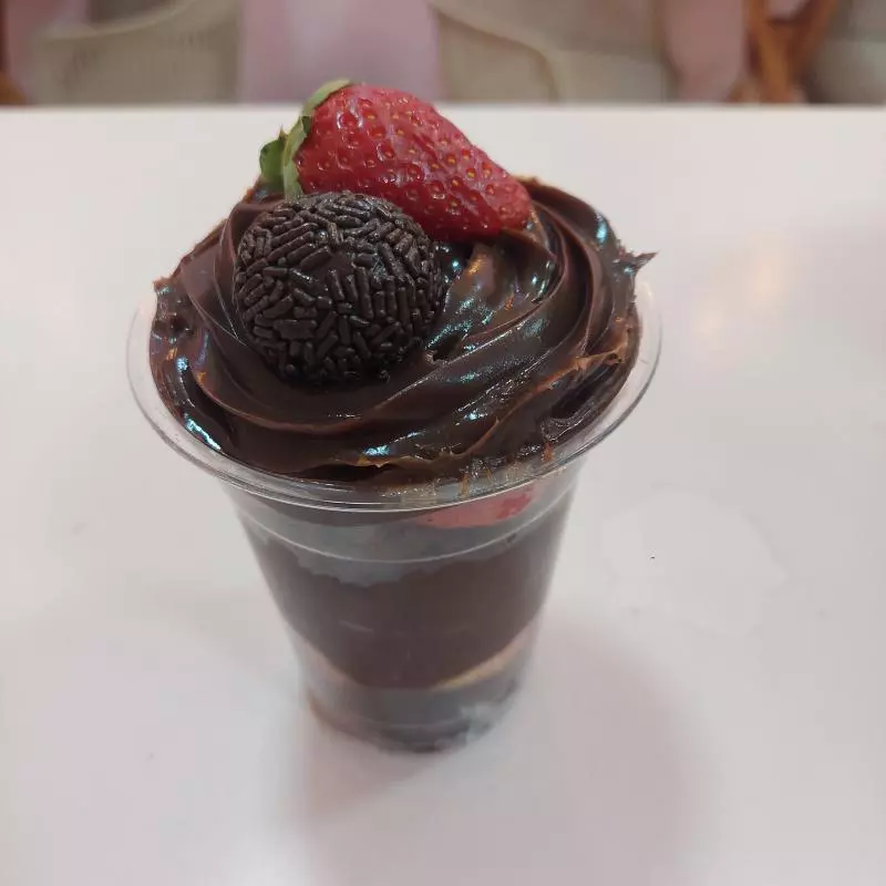 verrine G chocolate c/ Morango