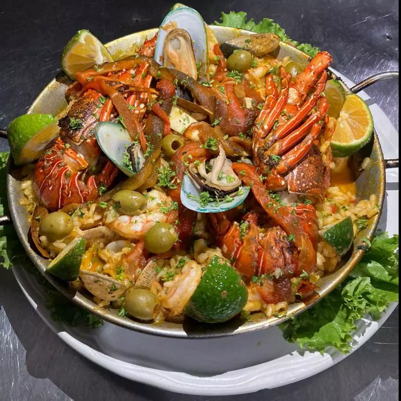 Paella valenciana 2 personas