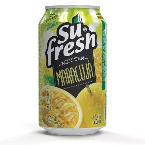 Suco lata maracujá 265 ml
