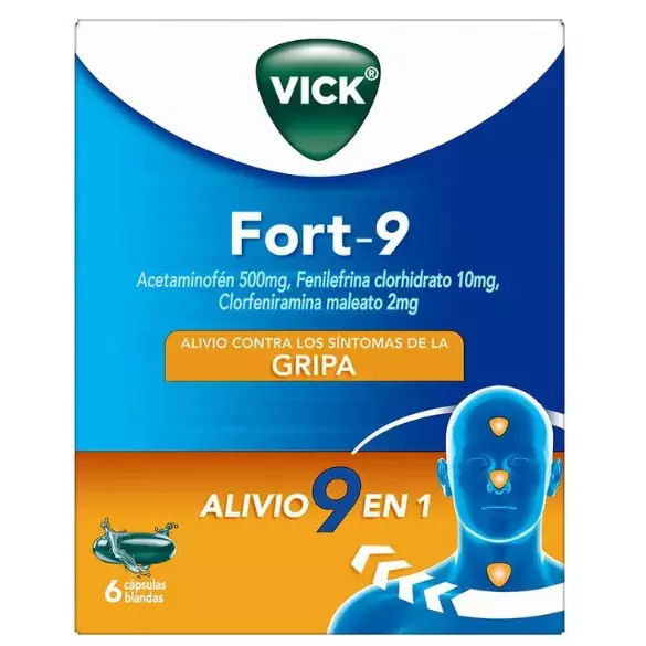 VICK FORT 9 MULTISINTOMAS