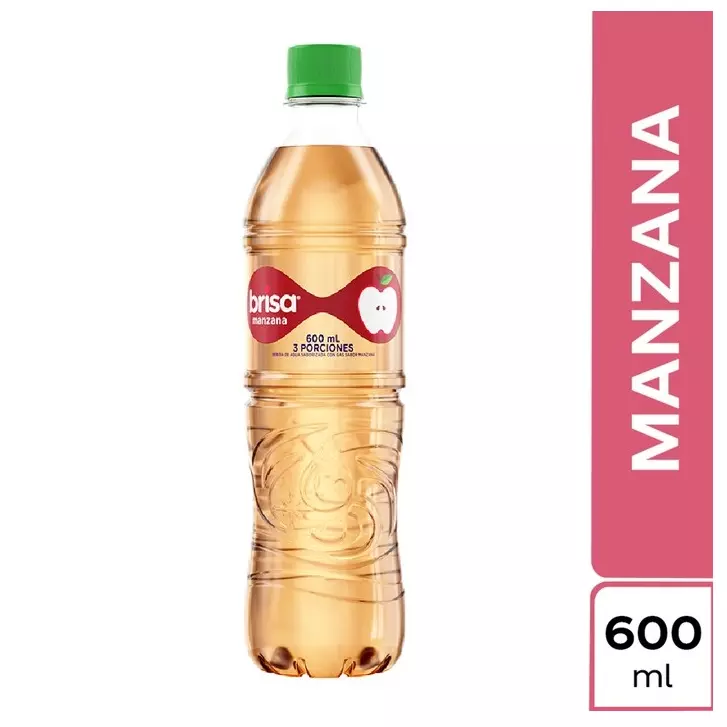 Agua sabor Manzana 600 ml | Brisa