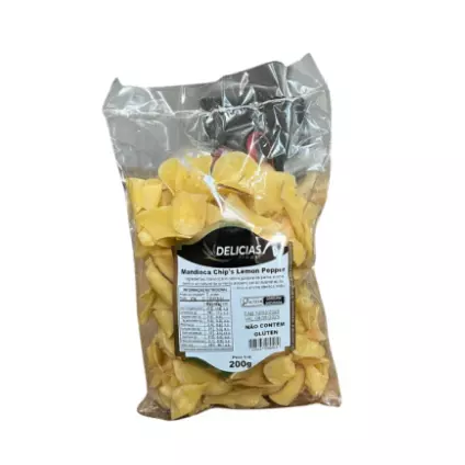 Mandioca Chips Lemon Pepper - 200g
