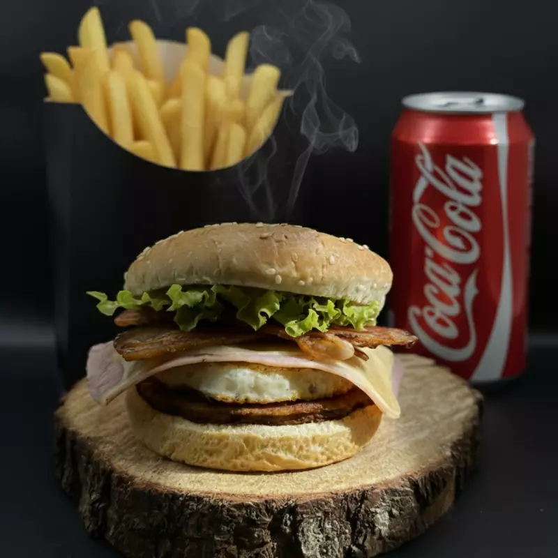 X Tudo + Fritas + Lata