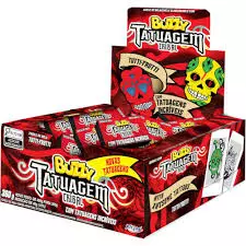 CHICLE BUZZY TUTTI FRUTTI TATTO 90UN