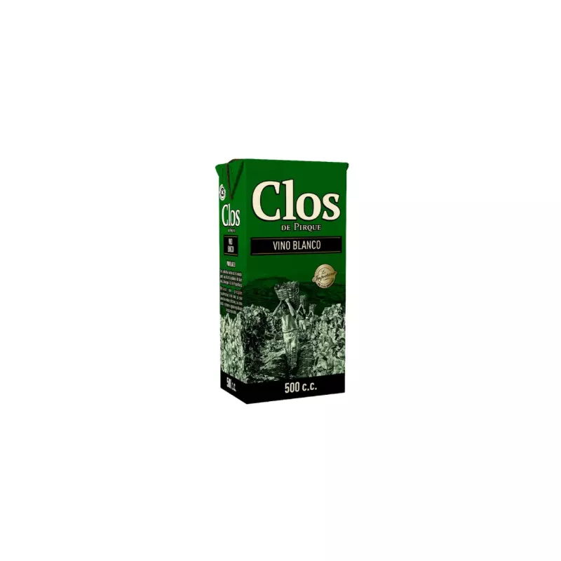 Vino Clos de Pirque Blanco Tetra 500