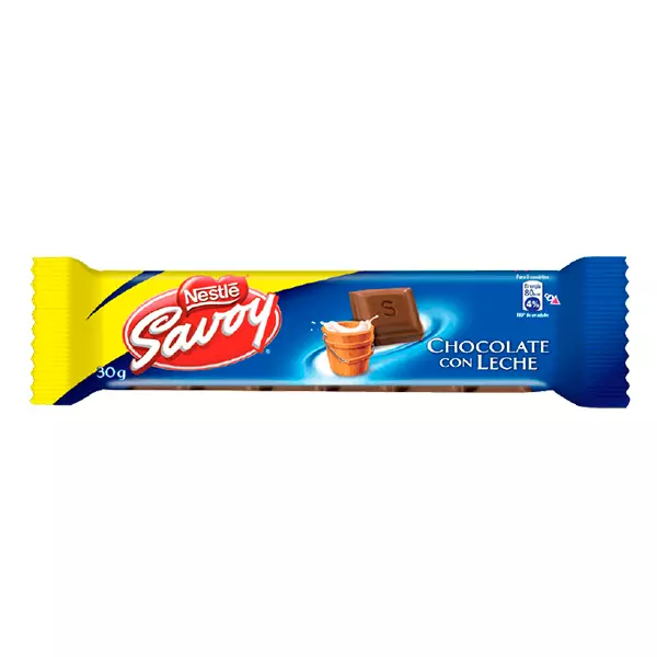 Chocolate de leche savoy