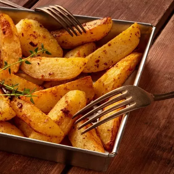 Batatas assadas