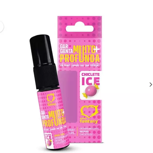 Garganta muito + Profunda Ice Spray